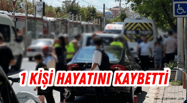 Kayseri Alparslan Mahallesi'nde 1 kişi araba çarpması sonucu hayatını kaybetti