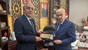 MHP İl Başkanı Demirezen'den Bahçeli'ye ziyaret