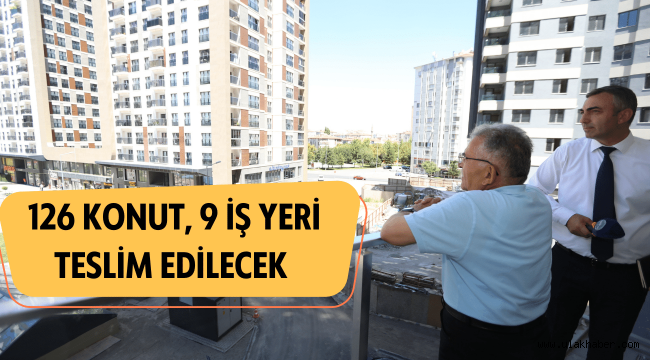 Sabahiye Kentsel Dönüşüm Projesi'nde 126 konut, 9 iş yeri teslim edilecek