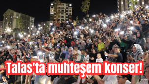 Talas'ta düzenlenen konserde, Uğur Önür ve Umut Sülünoğlu kulakların pasını sildi