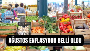 Ağustos ayı enflasyon rakamları açıklandı