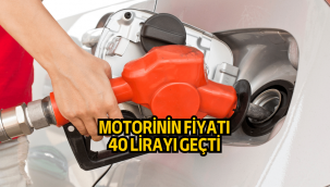Gelen zamla beraber motorin 40 lirayı geçti 