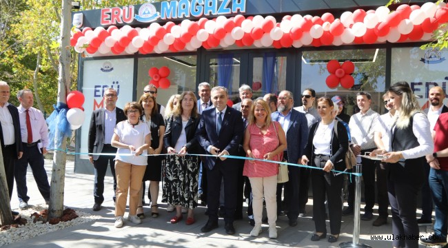 Kayseri'de ERÜ mağaza açıldı