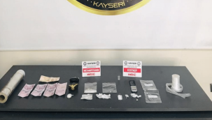 Kayseri'de uyuşturucu operasyonu!