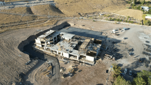 Kayseri Yeşilay Uyuşturucuyla Mücadele Rehabilitasyon Merkezi'nin inşaatı hızla yükseliyor