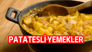 Patatesle yapılan kolay yemekler? Patatesli yemek tarifleri!