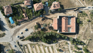 Yahyalı'da cezaevi yol genişletme ve çevre düzenleme çalışmaları devam ediyor