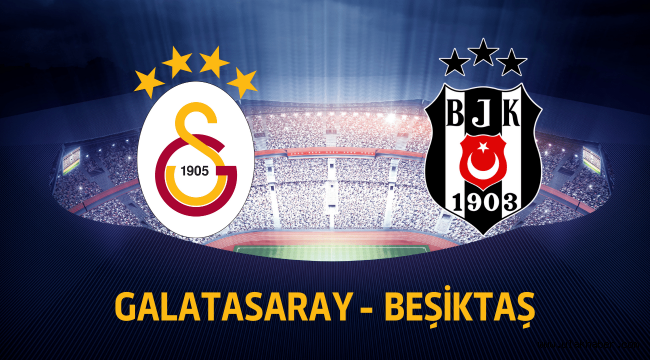 Galatasaray Beşiktaş canlı maç yayını şifresiz kanal bilgileri!
