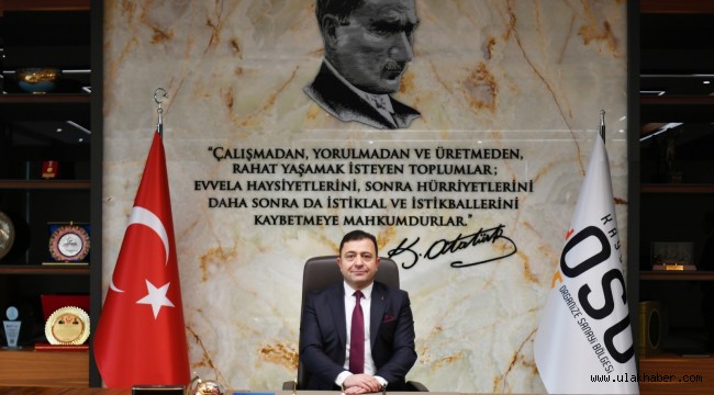 Kayseri OSB Başkanı Mehmet Yalçın Cumhuriyetin 100. Yılını Kutladı