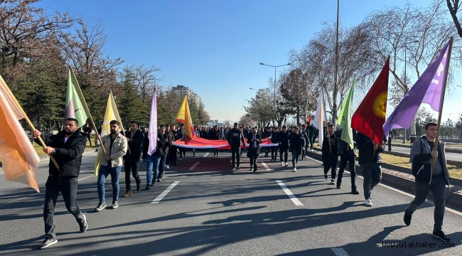 ÜLKÜ OCAKLARI'NDAN ŞEHİTLER YÜRÜYÜŞÜ