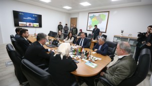 AKAR VE BÜYÜKKILIÇ'TAN ORMAN BÖLGE MÜDÜRÜ ÇAPKIN'A ZİYARET