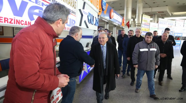 Başkan Büyükkılıç'tan "Yeni Terminal" müjdesi