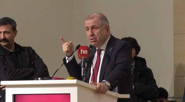 Zafer Partisi Genel Başkanı Özdağ, "Türkiye Cumhuriyeti Devleti'ni Türk milletine geri vereceğiz" 