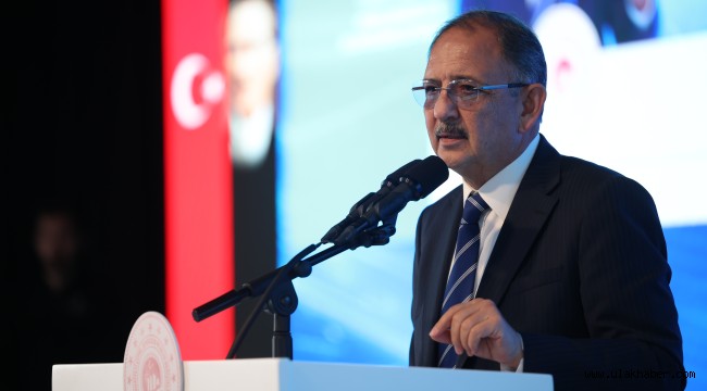 BAKAN ÖZHASEKİ, ALGI BELEDİYECİLİĞİNİ KENTSEL DÖNÜŞÜMÜN ÖNÜNE KOYAN MUHALEFETİ ELEŞTİRDİ