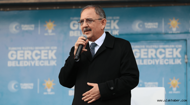 BAKAN ÖZHASEKİ: "YAPILACAK EN GÜZEL İŞ KENTSEL DÖNÜŞÜMDÜR"