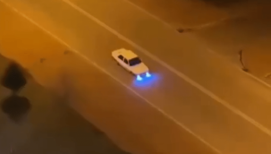 Çevreye rahatsızlık veren sürücüye cezai işlem