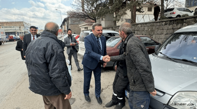 DEVA Kayseri Büyükşehir Belediye Başkan Adayı İbrahim Göz: "Vatandaşımıza bir dokunduk bin ah işittik"