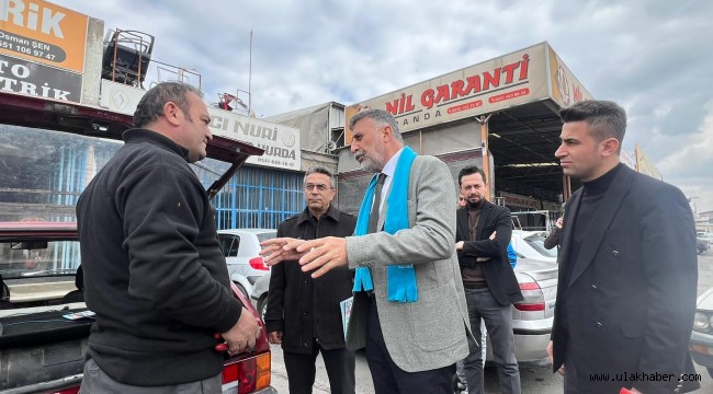 İYİ Parti Kocasinan Belediye Başkan Adayı Şahin, "Sanayi esnafı şehrimiz için güçlü bir yatırım"