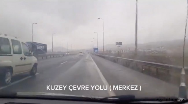 Kayseri'de kar yağışı etkisini gösterdi: yollar trafiğe açık