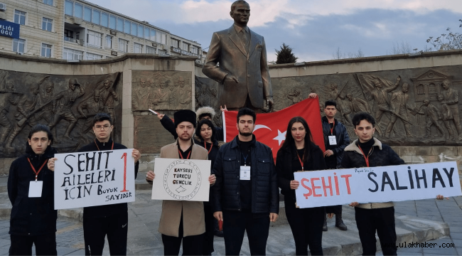 Kayseri Türkçü Gençlik Topluluğu, Develili Şehit İlker Duran'ı unutmadı