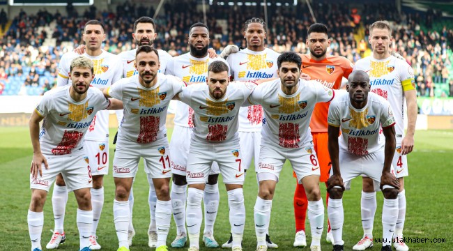 Kayserispor 5 maç sonra mağlup oldu