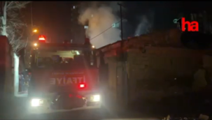 Müstakil evde yangın çıktı