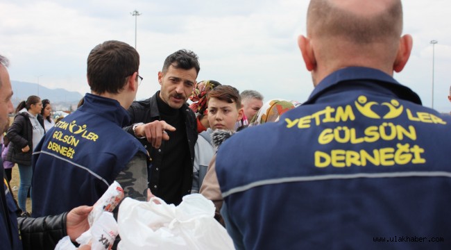 Yetim Yürekler Gülsün Derneği'nden motosiklet turlu çocuk şenliği 