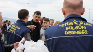 Yetim Yürekler Gülsün Derneği'nden motosiklet turlu çocuk şenliği 