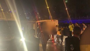 Kayser'de işçi servisi devrildi: 9 yaralı