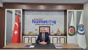 Başkan Navruz'dan 1 Mayıs Mesajı: Emeğin Hakkı İçin Buradayız