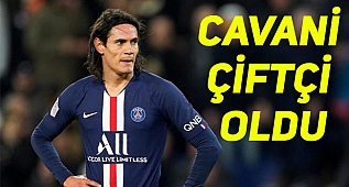 Edison Cavani, çiftçi oldu