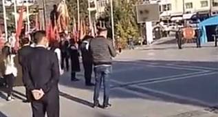CHP'lilerden 10 Kasım töreninde küfürlü canlı yayın